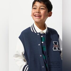 boys bomber jacket uniqlo size 9-10